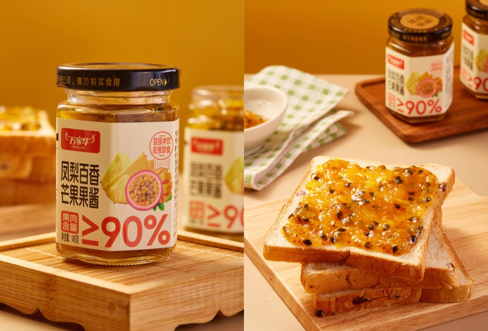 凤梨百香果芒果酱145g